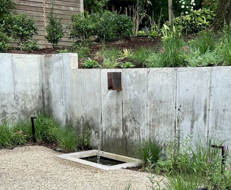 Corten Steel Fountain