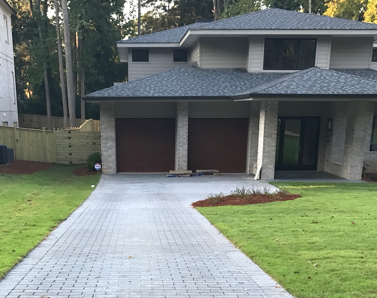 Eco-Friendly Driveway: permeable pavers